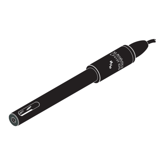 Xylem SI Analytics LF 413T IDS Mode D'emploi
