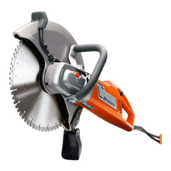 Husqvarna K 3000 Vac Manuel D'utilisation