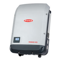 Fronius Eco 25.0-3 Installation