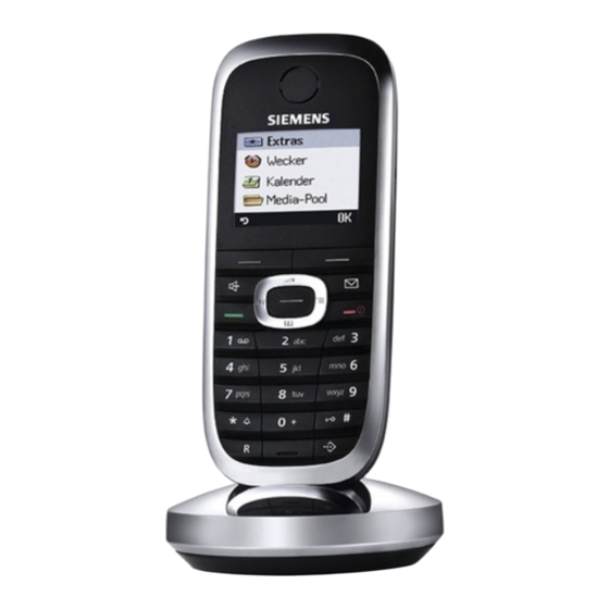 Siemens Gigaset SL37H Mode D'emploi