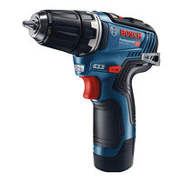 Bosch GSR Professional 12V-35 HX Notice Originale