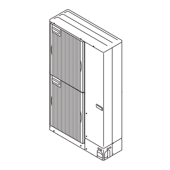 Mitsubishi Electric PUZ-HA NHA5 Série Manuel D'installation