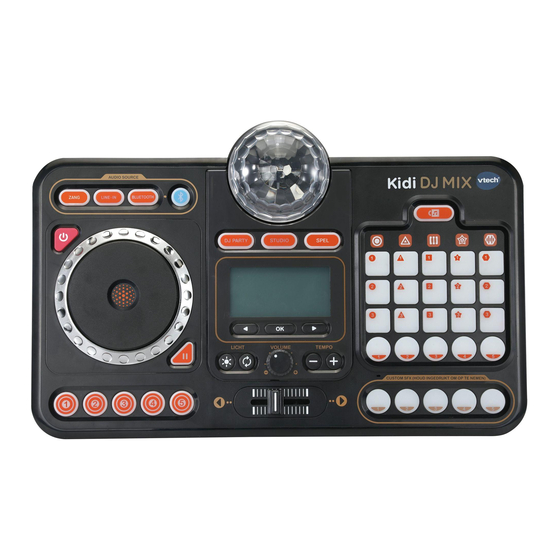 VTech Kidi DJ Mix Manuels