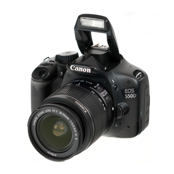 Canon EOS 550D Mode D'emploi