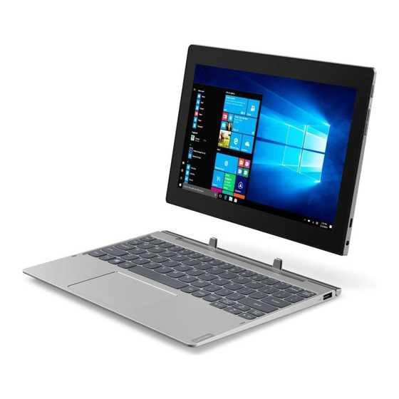 Lenovo ideapad D330-10IGM Guide De L'utilisateur