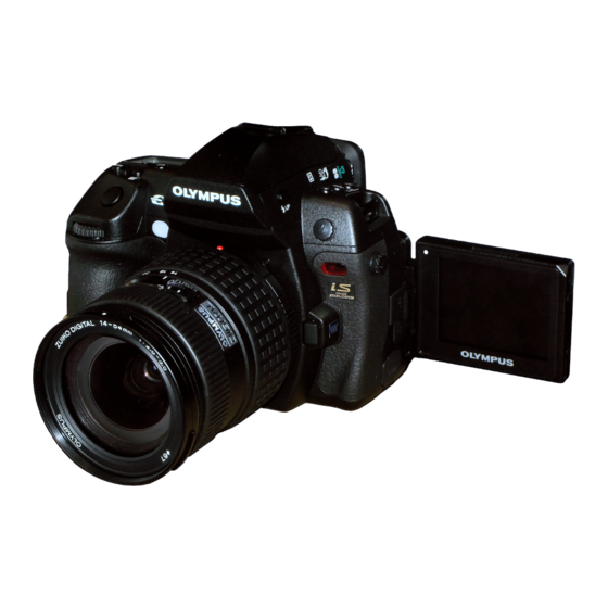 Olympus E-3 Guide De Démarrage Rapide