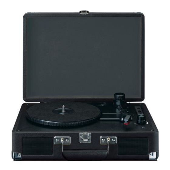 LENCO Classic Phono TT-115 Manuel De L'utilisateur