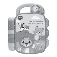 VTech baby Livre a comptines des P'tits loulous Manuel D'utilisation