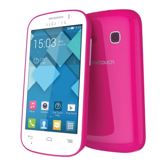 Alcatel Onetouch Pop C3 Manuels