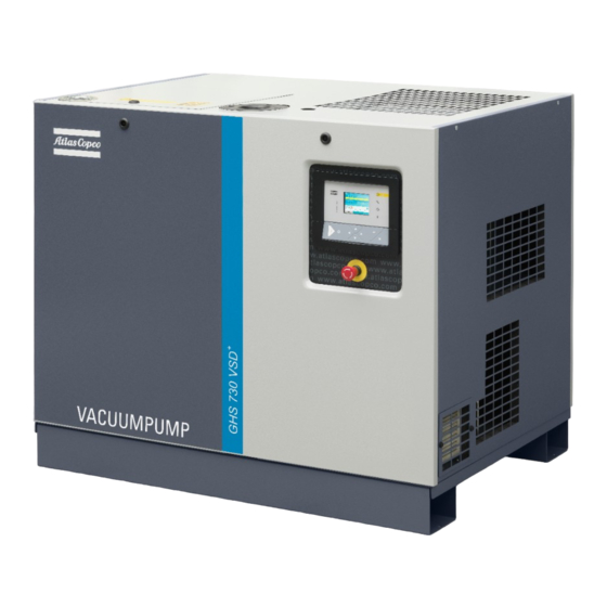 Atlas Copco GHS 350 VSD+ Manuel D'instructions