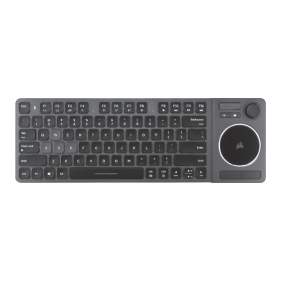 Corsair K83 WIRELESS Mode D'emploi