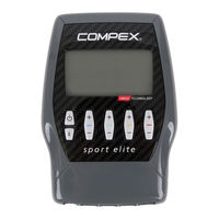 Compex Sport Elite Mode D'emploi