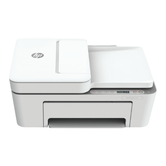 HP DeskJet Ink Advantage 4100 Serie Guide De L'utilisateur