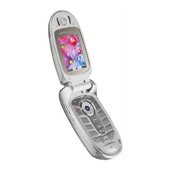 Motorola GSM V500 Manuels