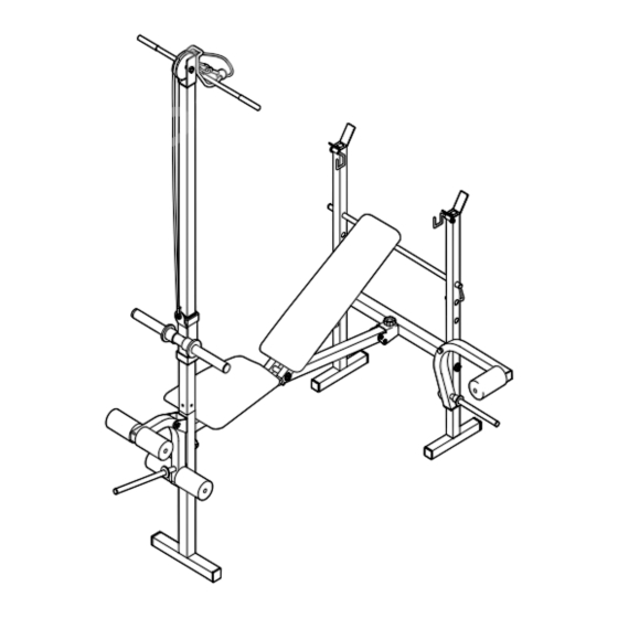 Weider 244 Manuel De L'utilisateur