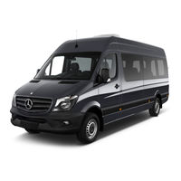 Mercedes-Benz SPRINTER Notice D'utilisation