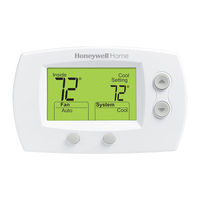 Honeywell FocusPRO TH5220D Guide D'installation