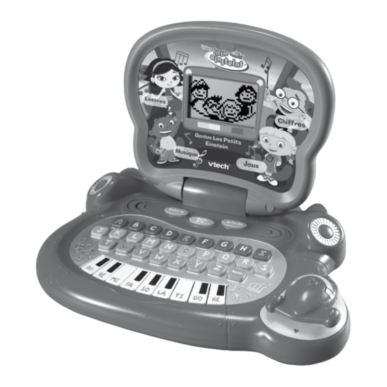 VTech Disney Genius Les Petits Einstein Manuel D'utilisation