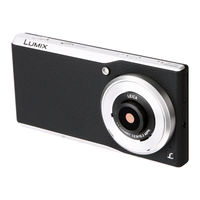 Panasonic Lumix DMC-CM1 Mode D'emploi De Base