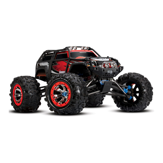 Traxxas SUMMIT Manuel Du Propriétaire