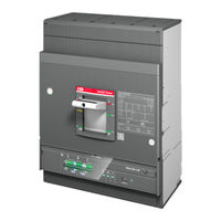 ABB SACE Tmax XT6 UL Instructions Pour L'installation