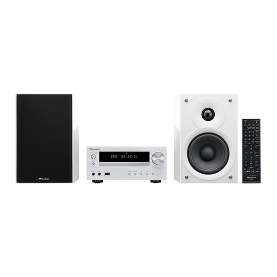 Pioneer X-HM51-w Mode D'emploi