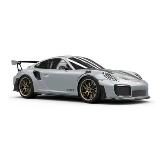 Porsche 911 GT2 RS Manuels