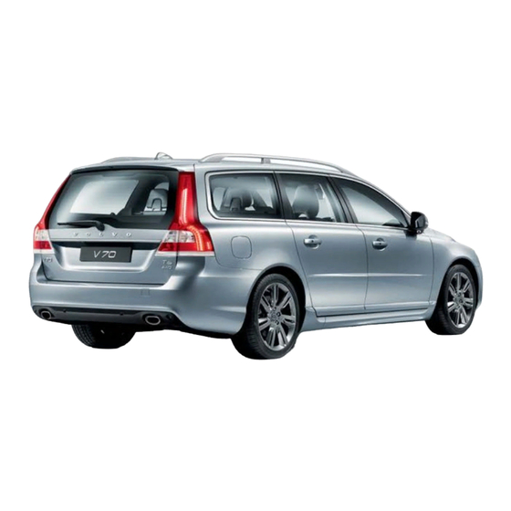 Volvo XC70 2014 Manuel De Conduite Et D'entretien