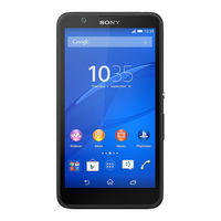 Sony Xperia E4 E2105 Guide De L'utilisateur