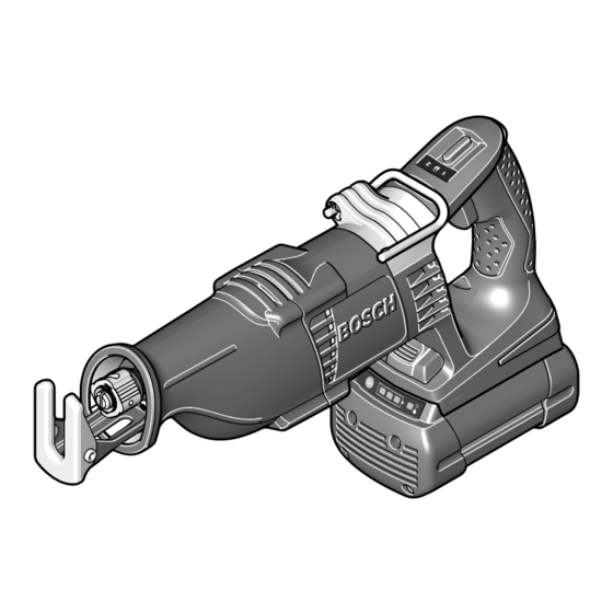 Bosch GSA 36 V-LI Professional Notice Originale