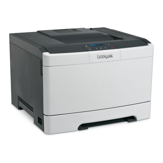 Lexmark CS310 Série Guide D'utilisation