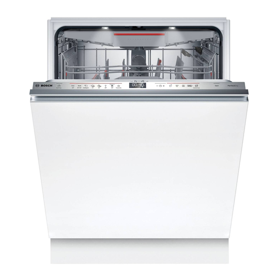 Bosch SMV6ZCX03F Manuel D'utilisation