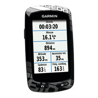 Garmin Edge 810 Manuel De Demarrage Rapide