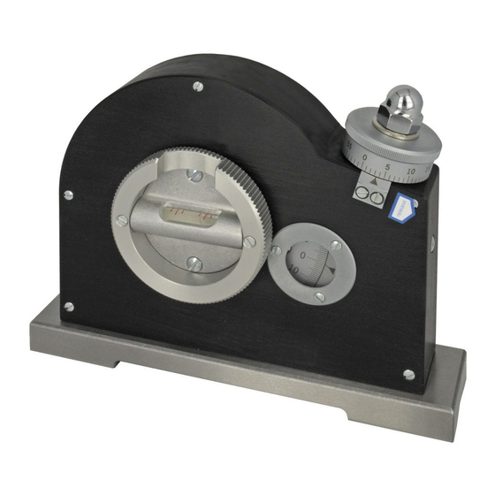 WYLER CLINOMETER 80 Mode D'emploi