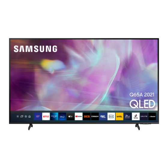 Samsung QE55Q65AAUXXC Mode D'emploi