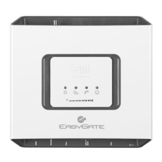 2N EasyGate PRO Mode D'emploi