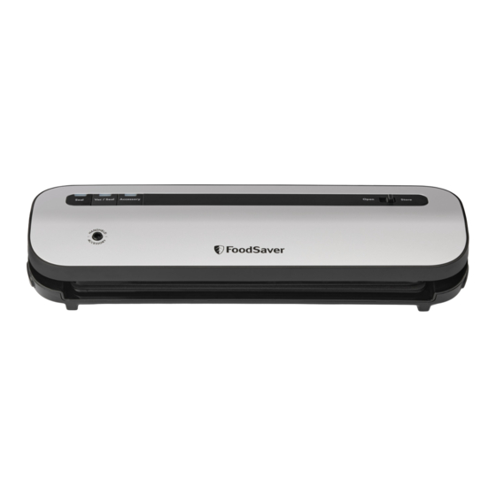 FoodSaver VS1200 Serie Manuel Du Propriétaire
