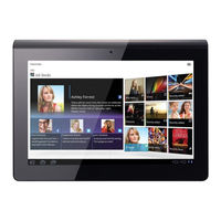 Sony SGPT11 Série Mode D'emploi
