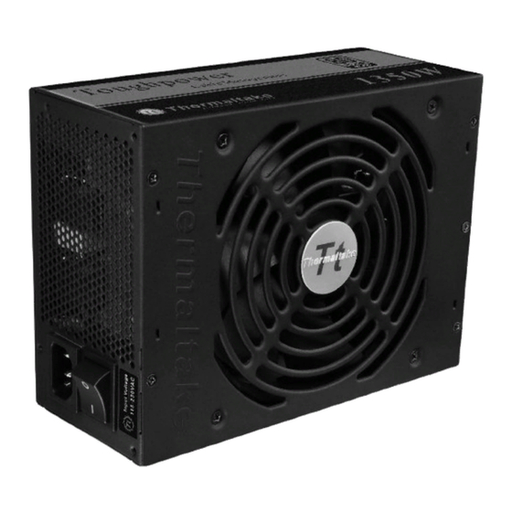 Thermaltake Toughpower TP-1350M Manuels