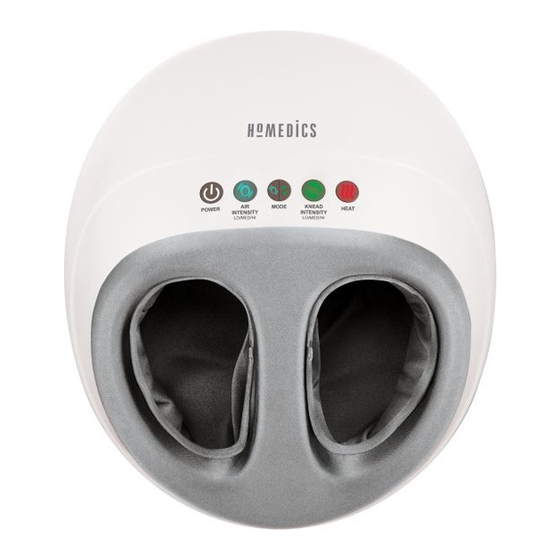 HoMedics Shiatsu Air Pro Manuels