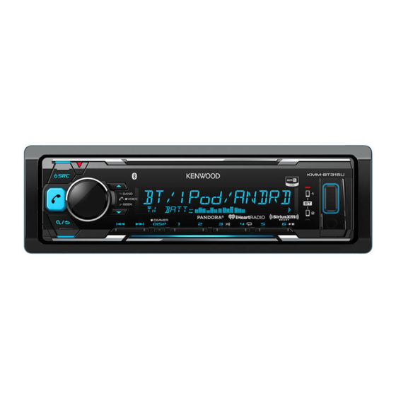 Kenwood KMM-BT515HD Mode D'emploi