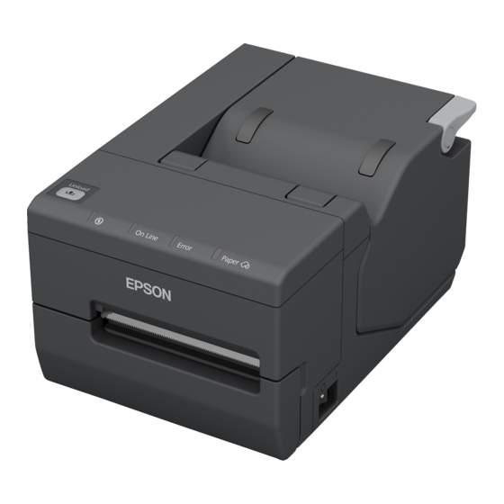 Epson TM-L500A Manuel De L'utilisateur