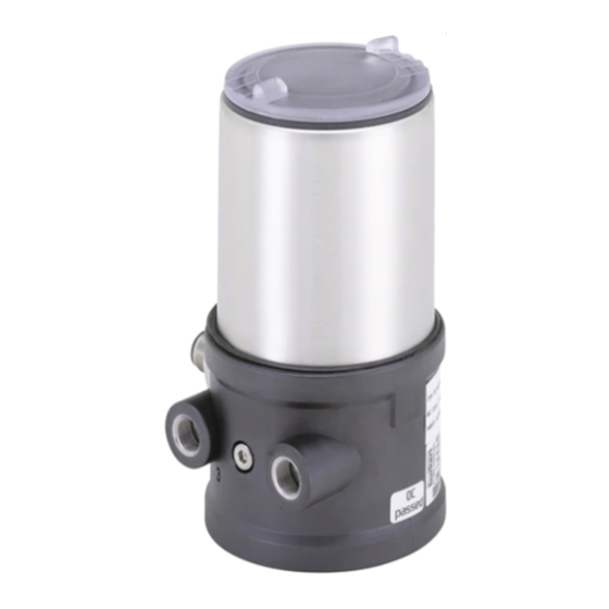 Burkert 8695 Mode D'emploi