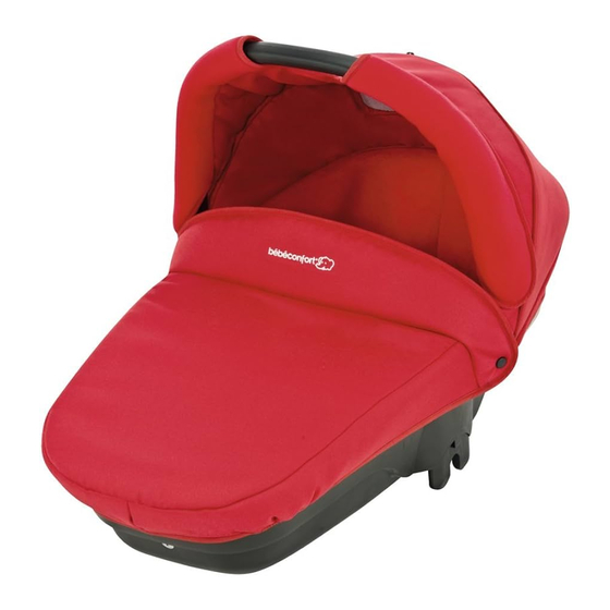 Bebeconfort Compact Safety carrycot Instructions