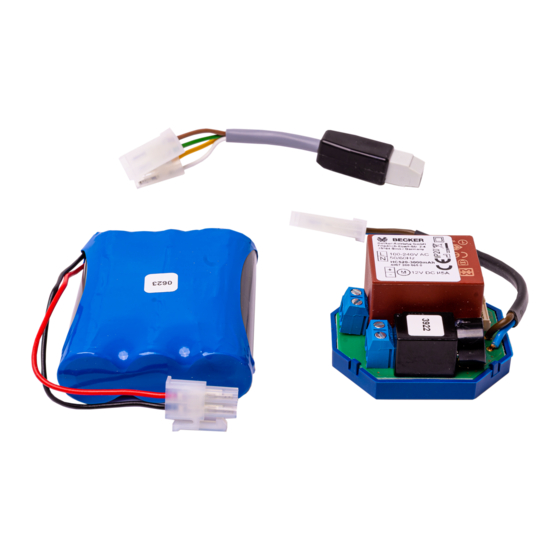 Becker HazardControl HC520 Notice De Montage Et D'utilisation