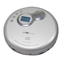 Clatronic CDP 604 MP3/VCD Mode D'emploi