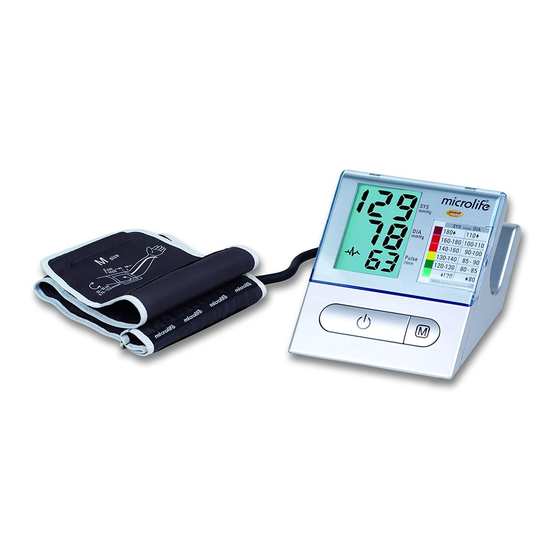 Microlife BP A100 Démarrage Rapide