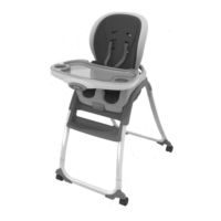 Ingenuity SMARTCLEAN TRIO ELITE 3-IN-1 HIGH CHAIR Mode D'emploi