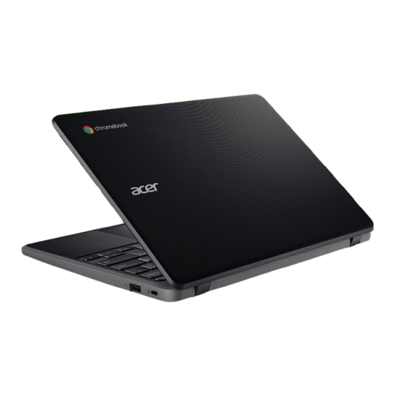 Acer Chromebook 311 C722 Manuel D'utilisation