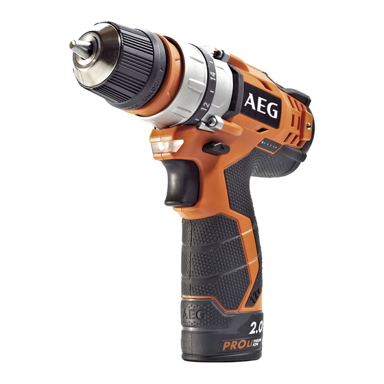 AEG BS 12C2 Notice Originale